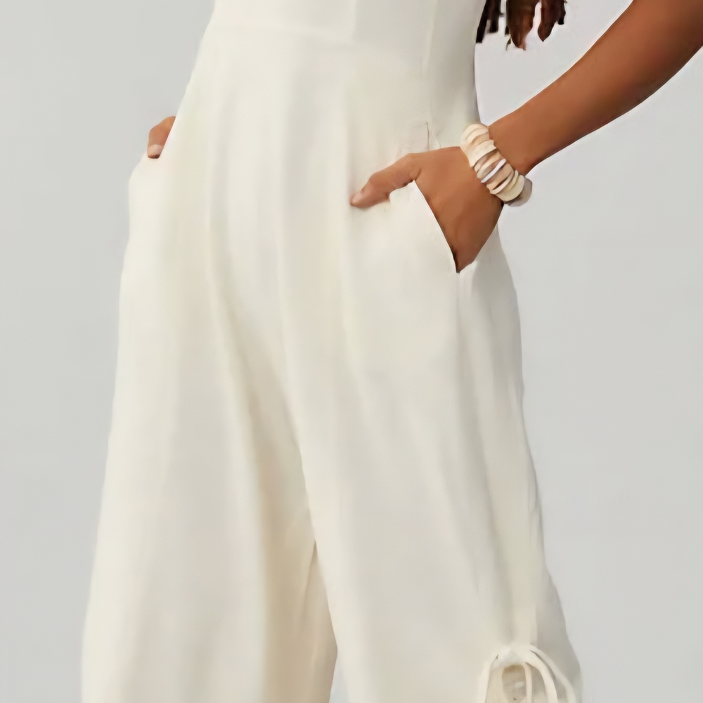 Free People For ANTHROPOLOGIE Cotton Jumpsuit